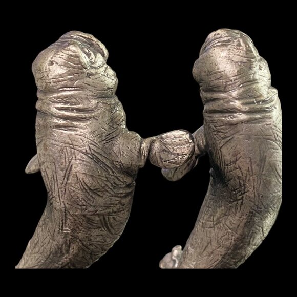 Figurines Pewter Manatee Figurine Statuette 3" T x 2" W - Picture 11 of 16